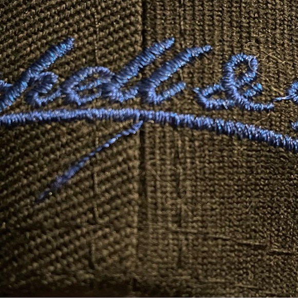 New Mitchell and Ness NBA Warriors black and blue with gold seal baseball cap - Picture 5 of 6